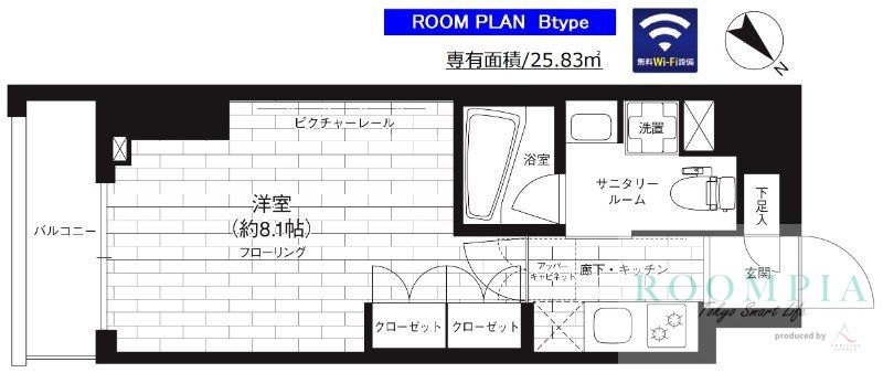 3階の間取り図