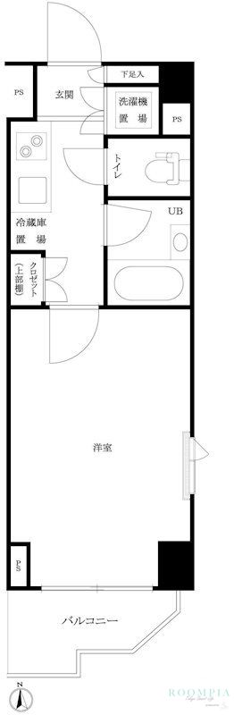 2階の間取り図