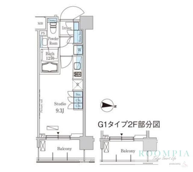 3階の間取り図