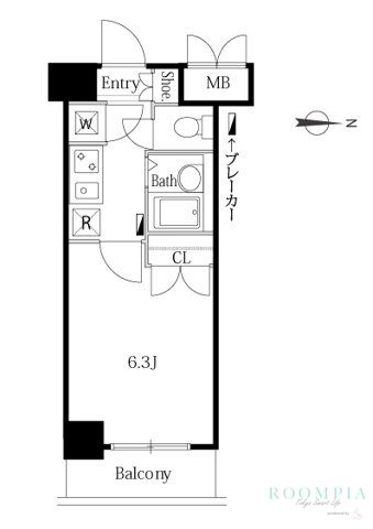 3階の間取り図
