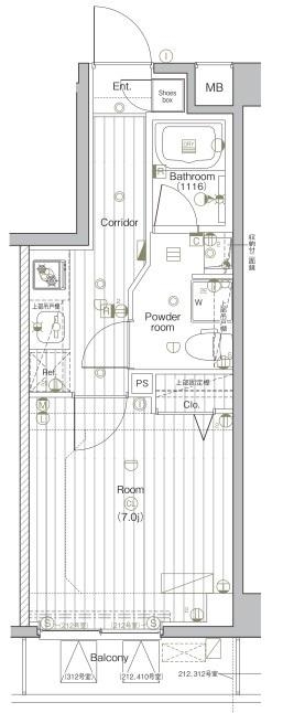 3階の間取り図