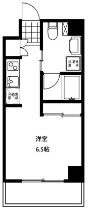 2階の間取り図