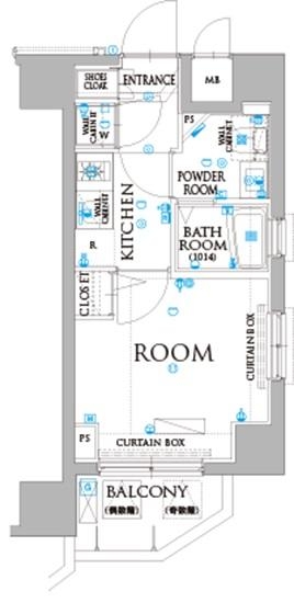 7階の間取り図