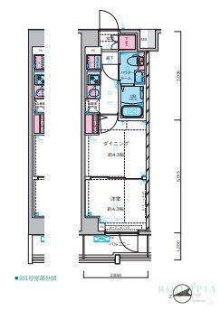 5階の間取り図