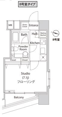 11階の間取り図
