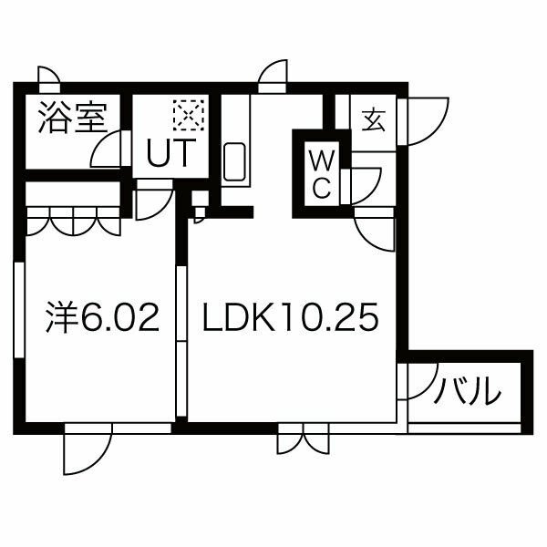 3階の間取り図