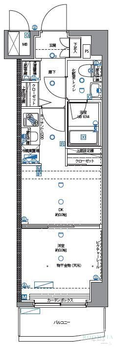 10階の間取り図