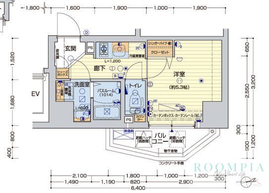 10階の間取り図