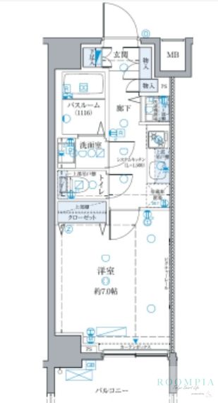 3階の間取り図