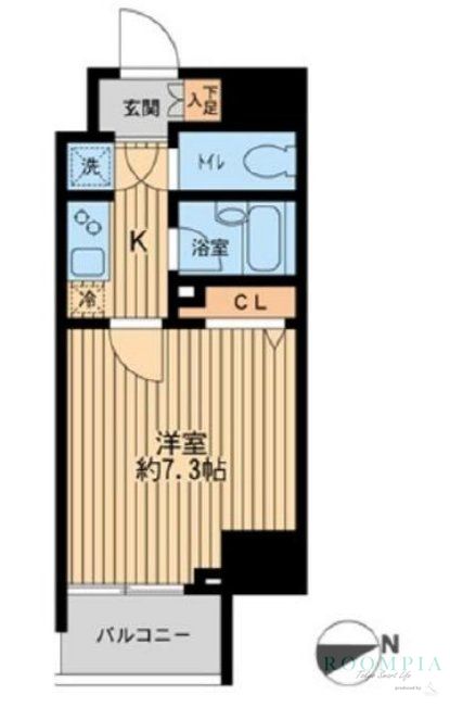 4階の間取り図
