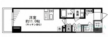 4階の間取り図
