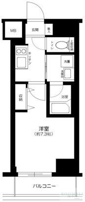 11階の間取り図