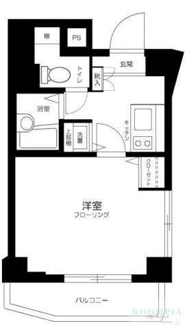 4階の間取り図
