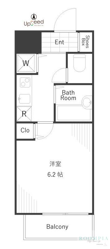 2階の間取り図