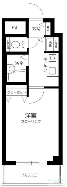 2階の間取り図