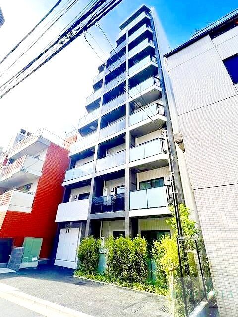 クレストコート新宿山吹町の外観