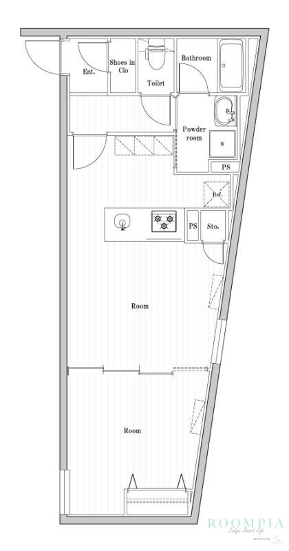 3階の間取り図