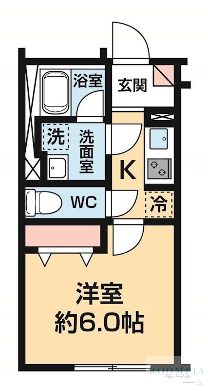 2階の間取り図