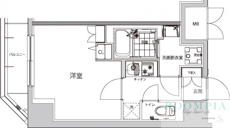 7階の間取り図