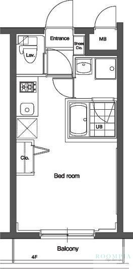 1階の間取り図