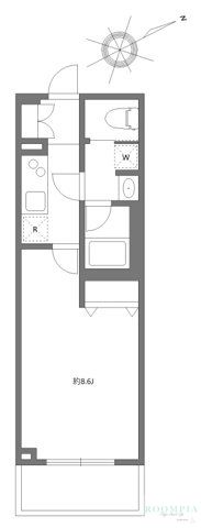 1階の間取り図