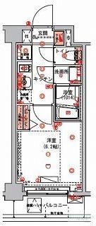 5階の間取り図