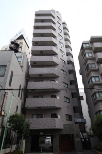 新宿区若松町の賃貸マンションの外観