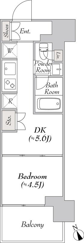10階の間取り図