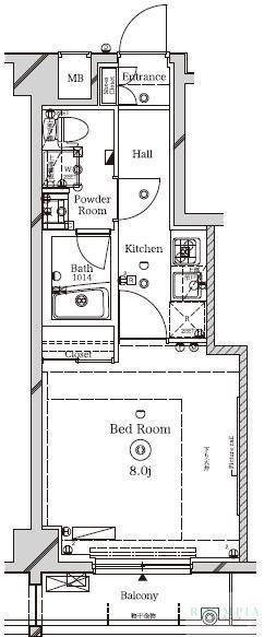 3階の間取り図
