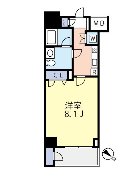 3階の間取り図