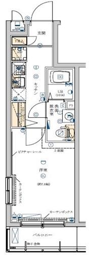 4階の間取り図