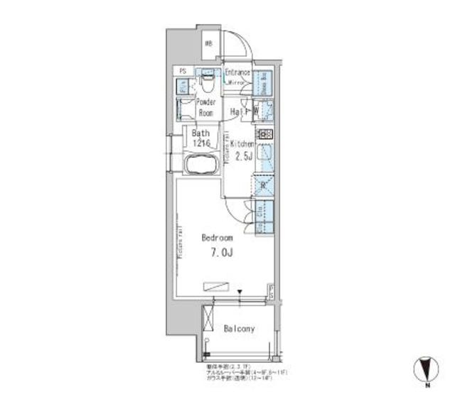 5階の間取り図