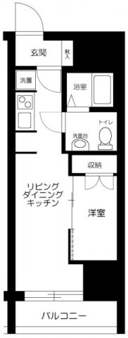 2階の間取り図