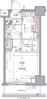 3階の間取り図