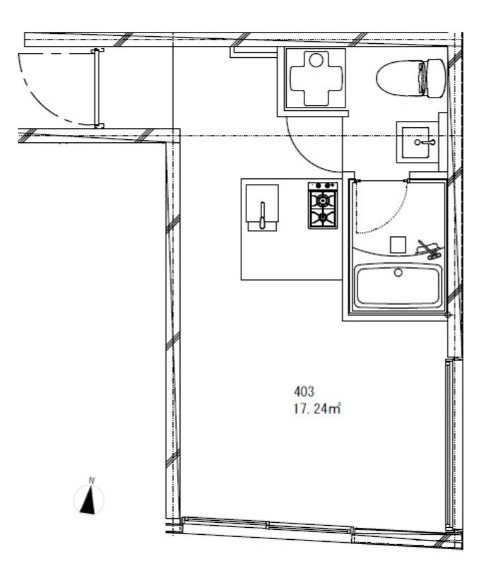 4階の間取り図