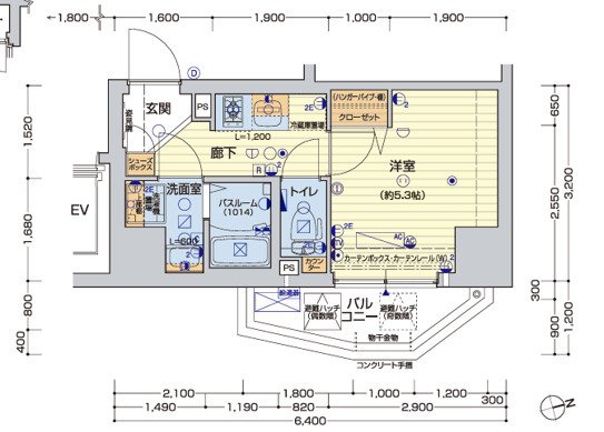 10階の間取り図