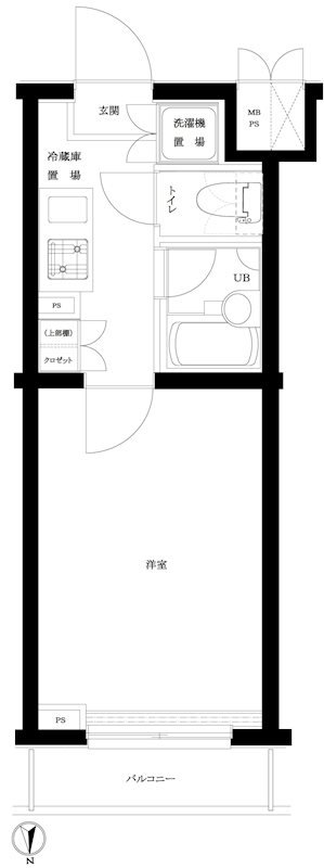 1階の間取り図