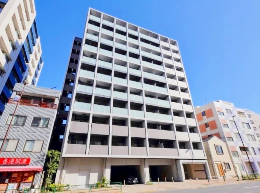 ハーモニーレジデンス森下ステーションフロントの外観