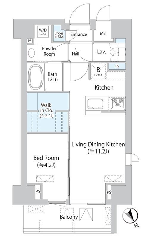 9階の間取り図