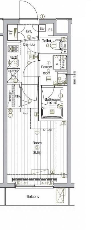 3階の間取り図