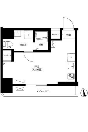 10階の間取り図