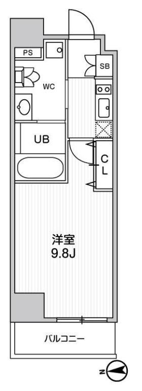 3階の間取り図
