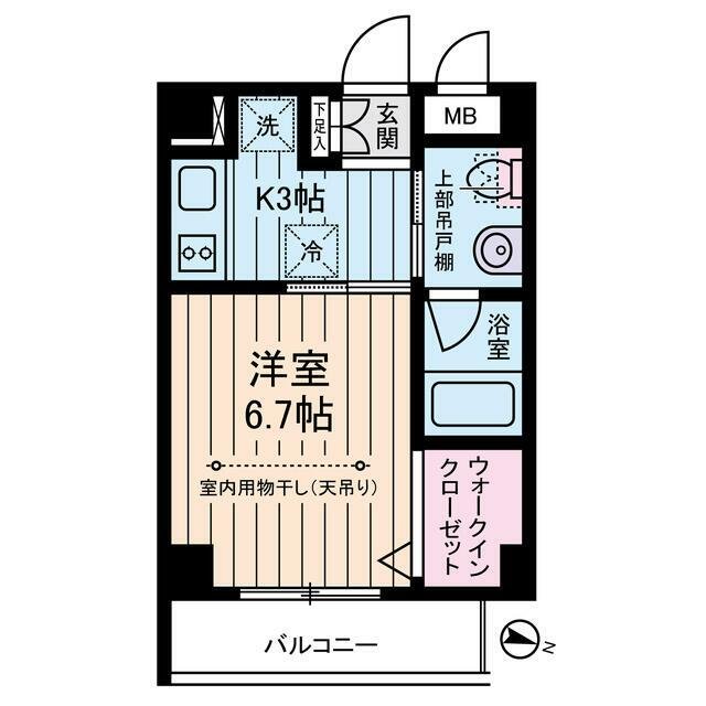 4階の間取り図