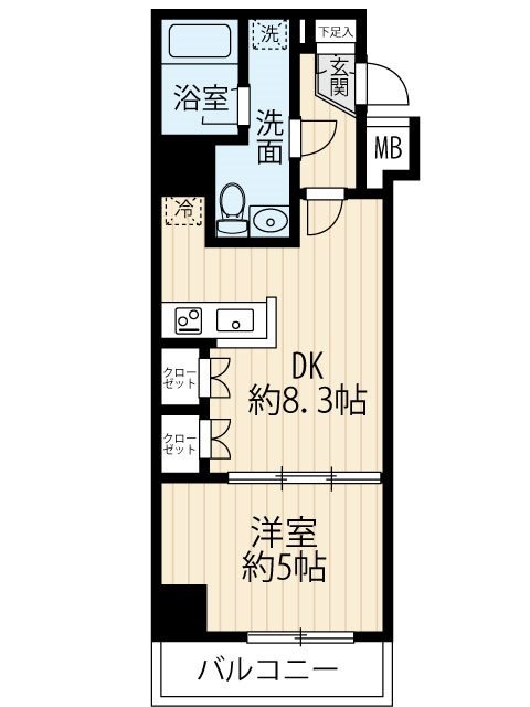 3階の間取り図