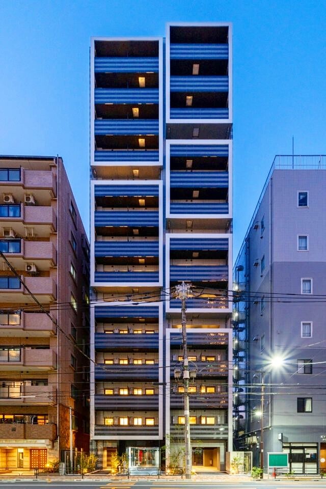 ステージグランデ台東根岸アジールコートの外観
