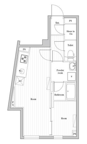 1階の間取り図
