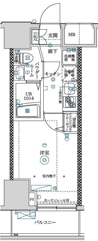 1階の間取り図