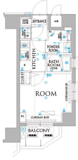 7階の間取り図