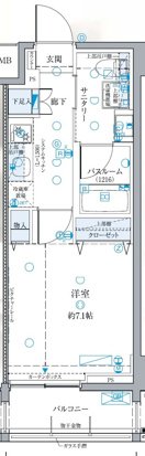 2階の間取り図