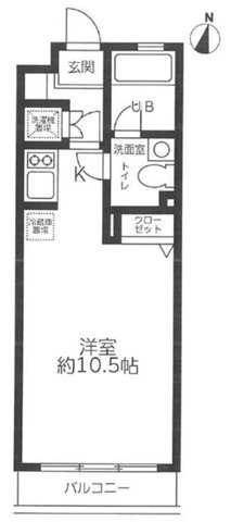 4階の間取り図
